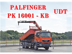 MAN TGS 26.360  WYWROTKA 6,10m + PK 16001 - KB +