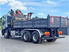 Iveco TRAKKER 410  WYWROTKA 5,20 m  ATLAS 165.2E