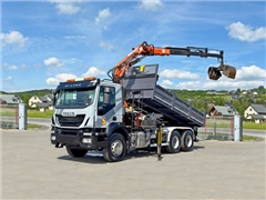 Iveco TRAKKER 410  WYWROTKA 5,20 m  ATLAS 165.2E