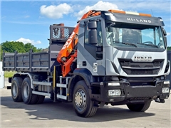 Iveco TRAKKER 410  WYWROTKA 5,20 m  ATLAS 165.2E