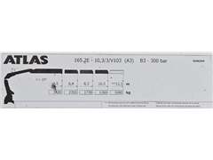 Iveco TRAKKER 410  WYWROTKA 5,20 m  ATLAS 165.2E