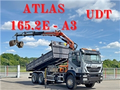 Iveco TRAKKER 410  WYWROTKA 5,20 m  ATLAS 165.2E