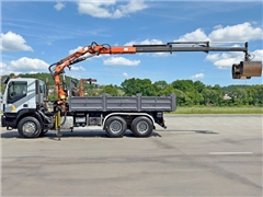 Iveco TRAKKER 410  WYWROTKA 5,20 m  ATLAS 165.2E