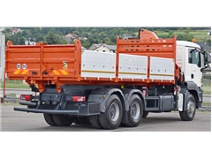 MAN TGS 33.360  WYWROTKA 6,40 m + PK 15500 / 6x4