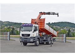 MAN TGS 33.360  WYWROTKA 6,40 m + PK 15500 / 6x4