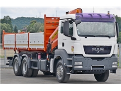 MAN TGS 33.360  WYWROTKA 6,40 m + PK 15500 / 6x4