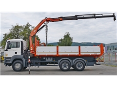 MAN TGS 33.360  WYWROTKA 6,40 m + PK 15500 / 6x4