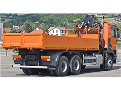 Renault K 430  WYWROTKA 6,00 m  HIAB 144 B-3 HID