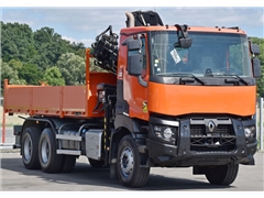 Renault K 430  WYWROTKA 6,00 m  HIAB 144 B-3 HID