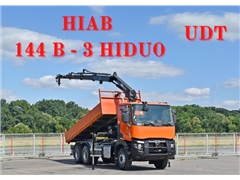 Renault K 430  WYWROTKA 6,00 m  HIAB 144 B-3 HID