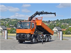 Renault K 430  WYWROTKA 6,00 m  HIAB 144 B-3 HID