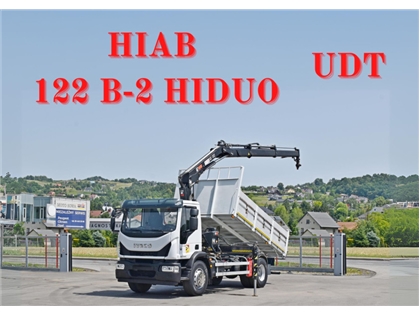 Iveco Eurocargo 190-280 L + HIAB 122 B - 2 HIDUO +