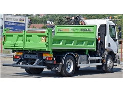 Renault MIDLUM 220  WYWROTKA 3,80m + HIAB 077 B-2