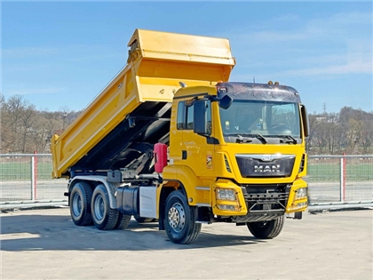 MAN TGS 33.440  WYWROTKA 5,20 m + BORDMATIC / 6x4