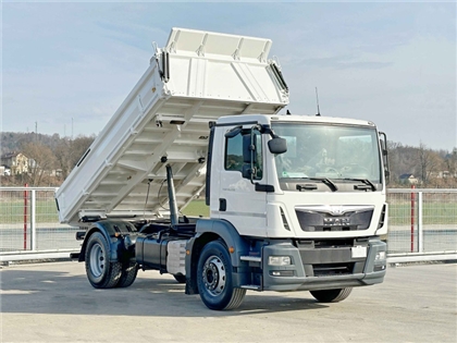 MAN TGM 18.290  WYWROTKA 4,60 m  STAN BDB