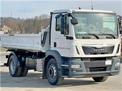 MAN TGM 18.290  WYWROTKA 4,60 m  STAN BDB