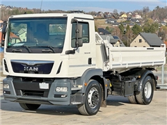 MAN TGM 18.290  WYWROTKA 4,60 m  STAN BDB