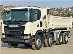 SCANIA G 410  WYWROTKA + BORDMATIC  STAN BDB / 8