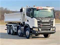 SCANIA G 410  WYWROTKA + BORDMATIC  STAN BDB / 8
