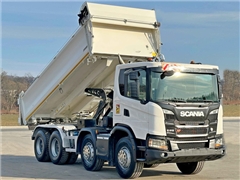 SCANIA G 410  WYWROTKA + BORDMATIC  STAN BDB / 8