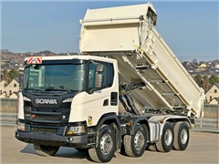 SCANIA G 410  WYWROTKA + BORDMATIC  STAN BDB / 8