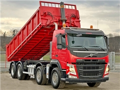 Volvo FM 370  WYWROTKA 6,40 m + BORDMATIC / 8x4
