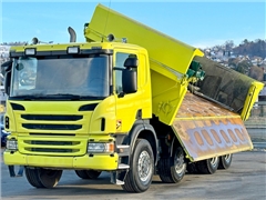 SCANIA P 400  WYWROTKA 5,90 m + BORDMATIC / 8x4