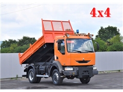 Renault MIDLUM 220  WYWROTKA 3,80m  4x4