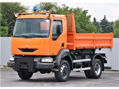 Renault MIDLUM 220  WYWROTKA 3,80m  4x4