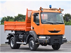 Renault MIDLUM 220  WYWROTKA 3,80m  4x4