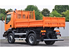 Renault MIDLUM 220  WYWROTKA 3,80m  4x4