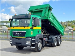 MAN TGS 33.360  Wywrotka 5,10 m + BORDMATIC  6x4