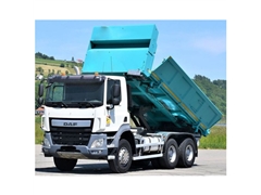 DAF CF 85.460 WYWROTKA 5,20 m + BORDMATIC / 6x4