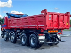 SCANIA P380 / WYWROTKA 6,10m + BORDMATIC / 8x4!