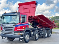 SCANIA P380 / WYWROTKA 6,10m + BORDMATIC / 8x4!
