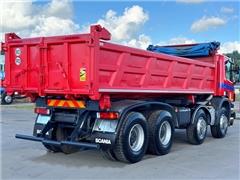 SCANIA P380 / WYWROTKA 6,10m + BORDMATIC / 8x4!