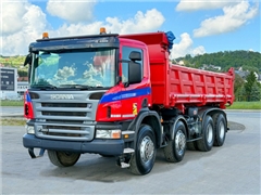 SCANIA P380 / WYWROTKA 6,10m + BORDMATIC / 8x4!