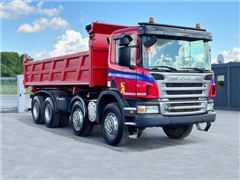SCANIA P380 / WYWROTKA 6,10m + BORDMATIC / 8x4!