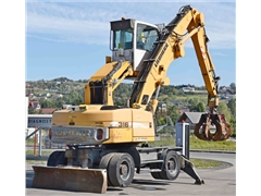 LIEBHERR PELLE A 316  KOPARKA PRZEŁADUNKOWA  STA