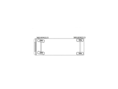 SCHMITZ  PRZYCZEPA DO ZABUDOWY 6,90m  STAN BDB