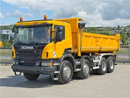 SCANIA P 410  WYWROTKA 6,00m  8x4  STAN BDB!