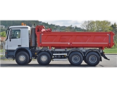 Mercedes ACTROS 3241  WYWROTKA 5,70m + BORDMATIC