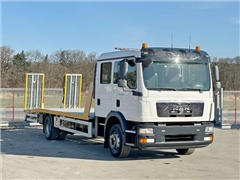 MAN TGM 15.250  LAWETA 6,80m  DUBEL KABINA !  S