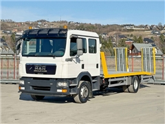 MAN TGM 15.250  LAWETA 6,80m  DUBEL KABINA !  S