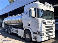 Scania R580 V8 NGS Retarder, 15500 Liter Milk - Milch - S