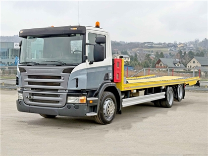 SCANIA P 270  LAWETA 9,15 m  STAN BDB