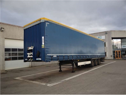 Krone 3 aks gardintrailer, foldelift