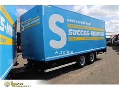 Przyczepa furgon Pacton 2X AXLE + NICE TRAILER