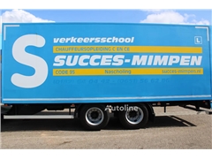 Przyczepa furgon Pacton 2X AXLE + NICE TRAILER