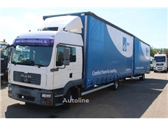 MAN TGL 8.210 + TRAILER + SLEEPCAB COMBI